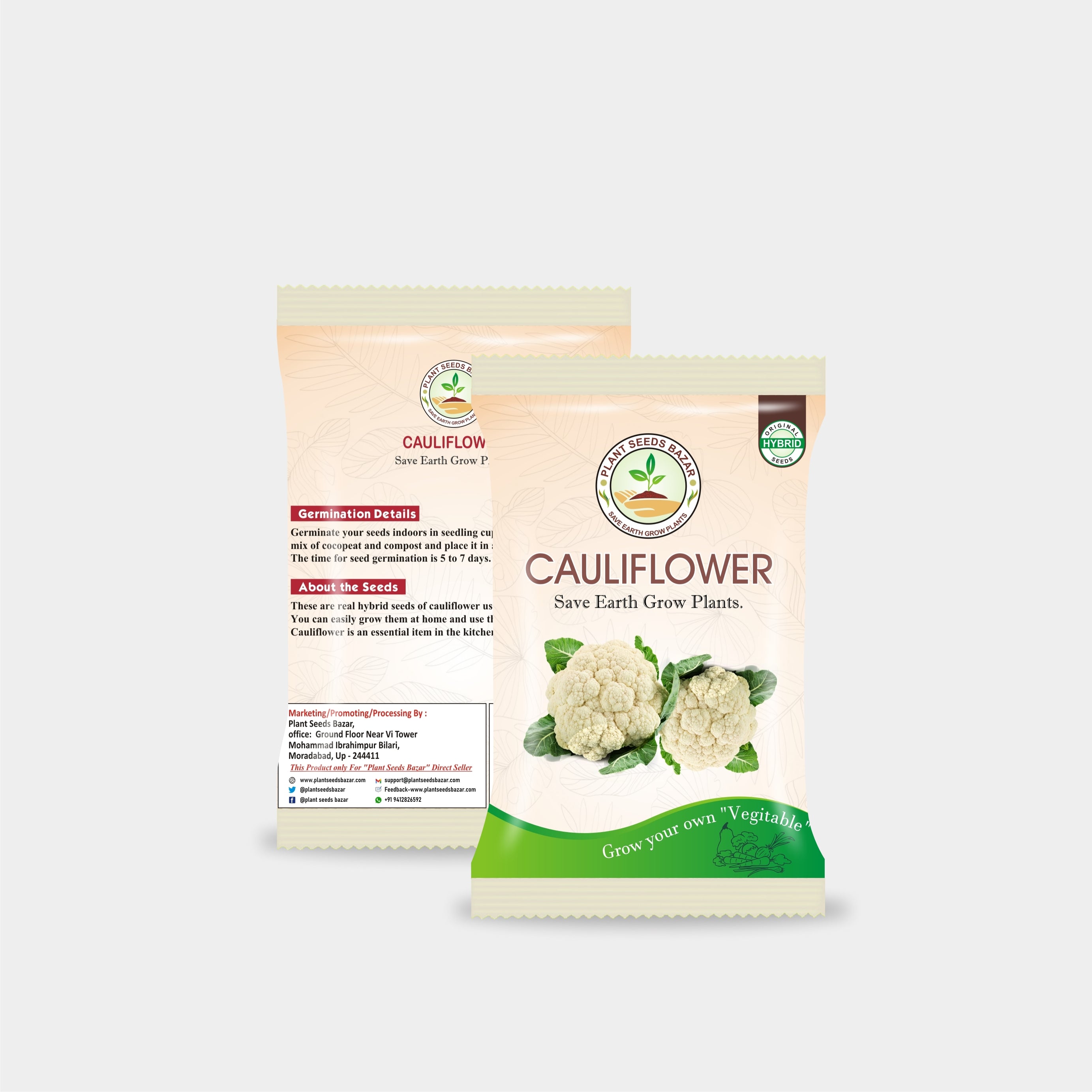 Cauliflower Seeds (Phool Gobhi)